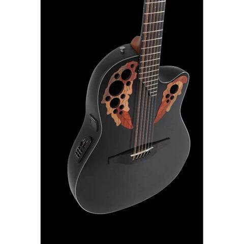 Guitarra Electroacústica Celebrity Elite Ovation Ce4412-5-g Negro