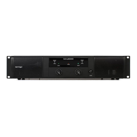 Amplificador De Poder De 2 Canales, Behringer Nx3000 Negro 3000 W