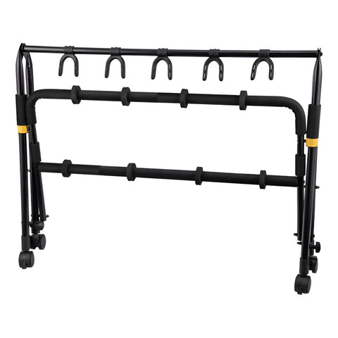 Soporte Para 5 Guitarras Acus/electric Hercules Gs525b Plus Negro