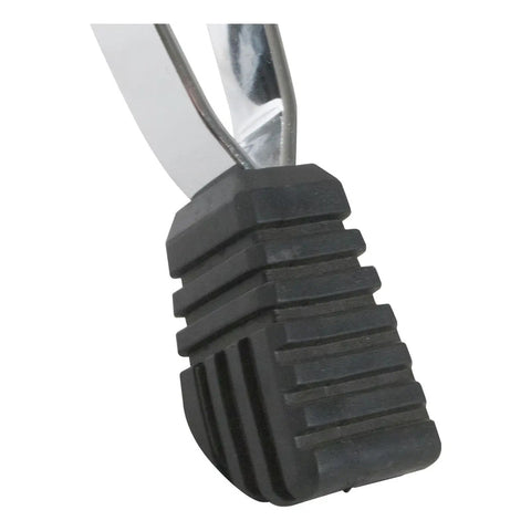 Soporte Para Tarola New Beat Ss816 Acero Cromado Con Base Antideslizante Plateado