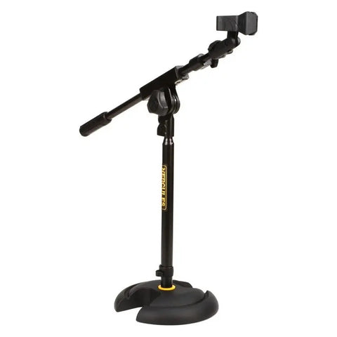 Stand Atril Base Corta Con Boom Micrófono Hercules Ms120b