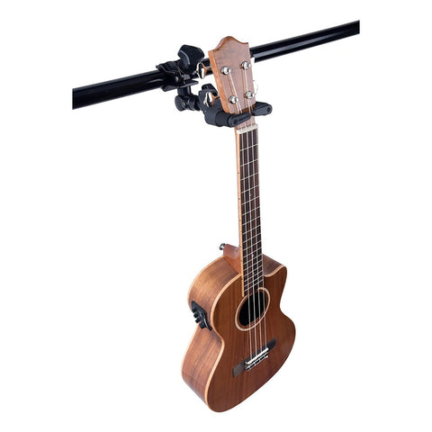 Soporte Hercules Para Ukelele Para Pie De Mic O Atril Usp20 Color Negro