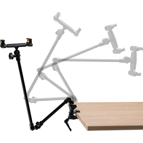 Soporte Brazo De Mesa Para Tablet Hercules Dg327b Negro