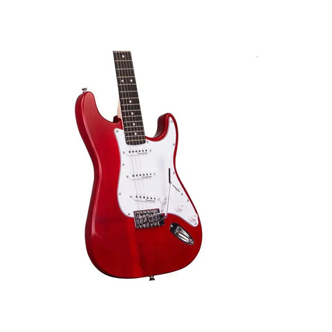 Guitarra Eléctrica Vintage Babilon Twister-rd Rojo Diestro Rojo Palo De Rosa