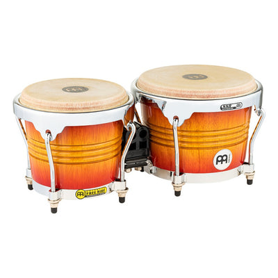 Meinl Fwb-200 Afr Bongos Madera 6 3/4 Y 8 Pulgadas Percusión