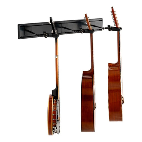 Soporte Gsp403sb Hercules Triple Wall Rack Para Guitarra Negro