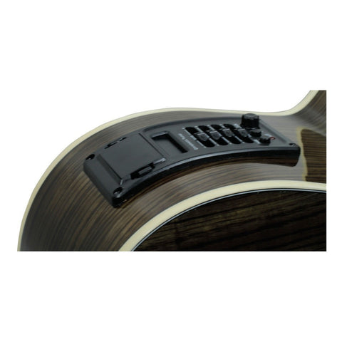 Bajo Electroacústico La Sevillana 5 Cuerdas Diestro Brillante Negro