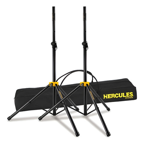 Par De Soportes Bases P/ Bafle, Hercules Ss200bb Negro