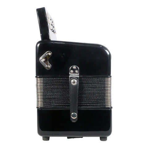 Acordeón Negro De 31  Botones Tono De Sol Moretti Turin Gcf