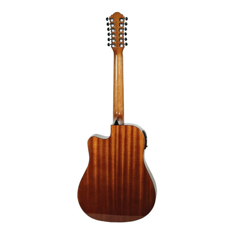 Guitarra Electroacústica La Sevillana Tx-1200ceq Nat Natural