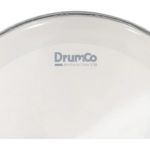 Parche Para Bombo Reinforce Clear 2 Sr De 18 Dr-18rcsrw-2p