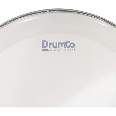 Parche Para Bombo Reinforce Clear 2 Sr De 18 Dr-18rcsrw-2p