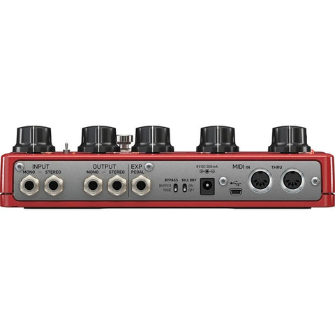 Pedal Tc Electronic Guitarra Hall Of Fame 2 X4 4 Switches Rojo