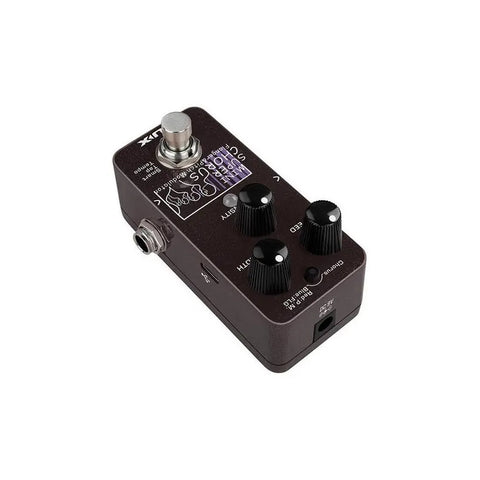 Pedal Nux Nch-5 Mini Scf Chorus Flanger Guitarra Marrón Oscuro 9v