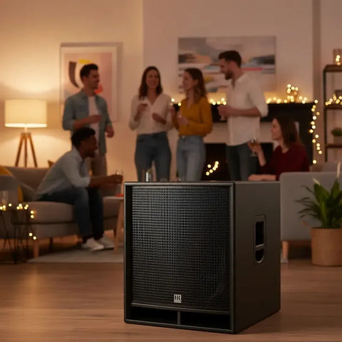 Subwoofer Hk Audio Premium Pro118 Sub D2 Activo 1200w Color Negro