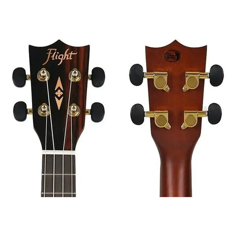 Flight Duc460 Amara Ukelele Concierto Con Funda Color Negro