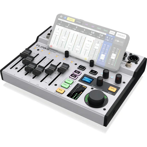 Behringer Flow 8 Mezcladora Mixer Digital 8 Canales Interfaz