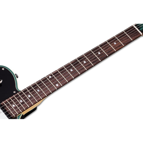 Guitarra Electrica Verde Esmeralda Schecter Pt Fastback Ii B Diestro Dark Emerald Green Palo De Rosa