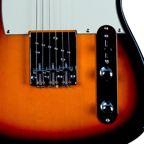Guitarra Eléctrica De 6 Cuerdas Jet Guitars Jt300 Sunburst Diestro