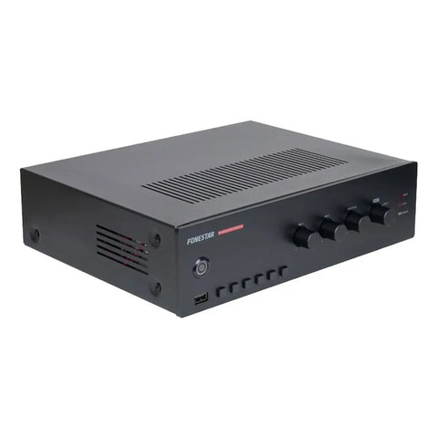 Amplificador Megafonía Fonestar Prox-30 30w Micrófono Usb Fm Negro 30 W