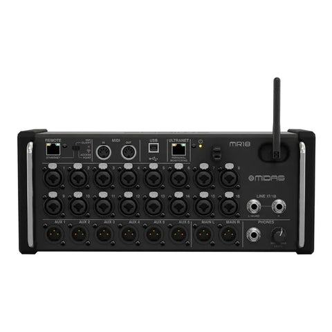 Mezcladora Digital 18 Canales Montaje En Rack Midas Mr18