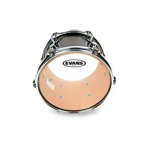 Evans Tt06g2 Parche Tom Golpe 6 PuLG. Transparente 2 Capas Blanco