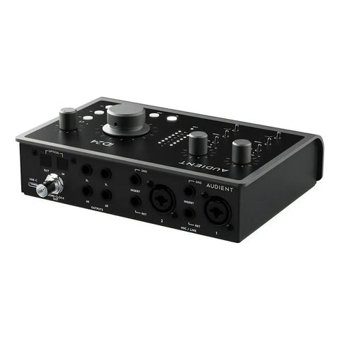 Interfaz De Audio Audient Id24 Color Negro