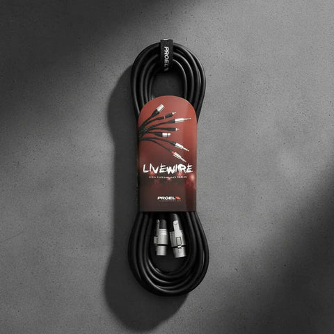 Proel Lw Mc250lu10 Cable Xlr Para Micrófono 10 Metros
