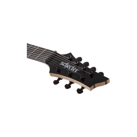 Guitarra Eléctrica 7 Cuerdas Schecter Sunset-7 Triad Gloss B Diestro Negro