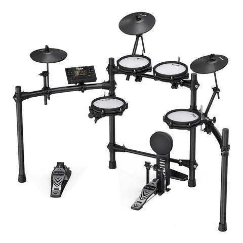 Batería Digital Electrónica De 8 Piezas Nux Dm-210 Prism Crush Black
