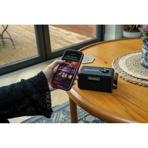 Blackstar Beam Mini Amp Guitarra Bajo Bluetooth Moises Ai Negro