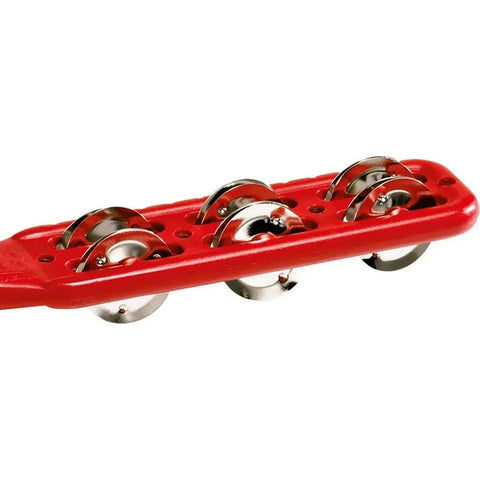 Pandero Jingle Sticks De Acero Color Rojo Meinl Jg1 Red Rojo