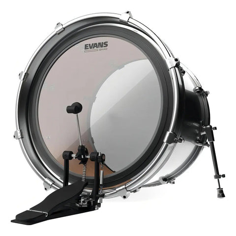 Pele Para Bumbo Gmad Transparente 20 Evans Bd20gmad Negro/blanco