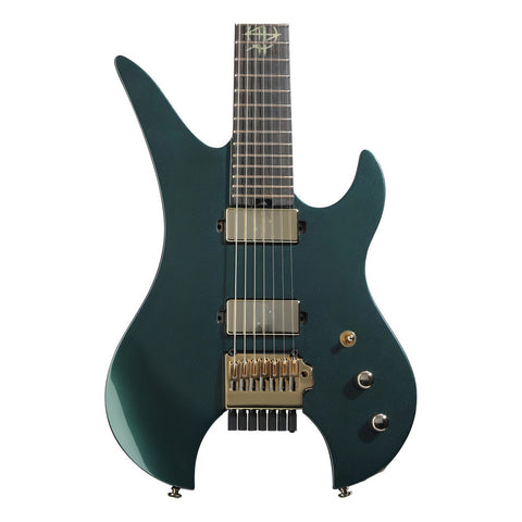 Guitarra 7 Cuerdas Schecter Synyster Gates Custom-7 Green Color Verde Musgo Orientación De La Mano Diestro