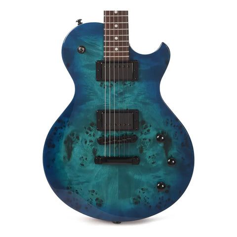 Guitarra Eléctrica Schecter Solo-ii Standard Ocean Blue Burs Diestro Azul