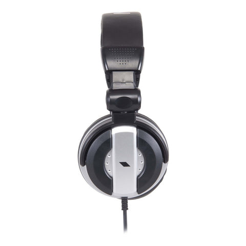 Audifonos Dj Stereo Circumaurales Dinamicos Eikon Hfj700 Negro/plateado