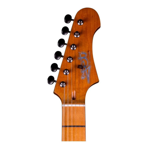 Guitarra Eléctrica Jet Guitars Jt350relic Sunburst Relic Diestro Marrón Maple