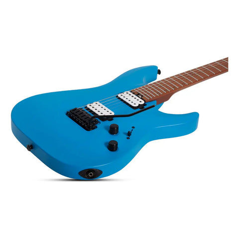 Guitarra Eléctrica Schecter Aaron Marshall Am-6 Stratocaster Azul Claro Diestro Arce Tostado