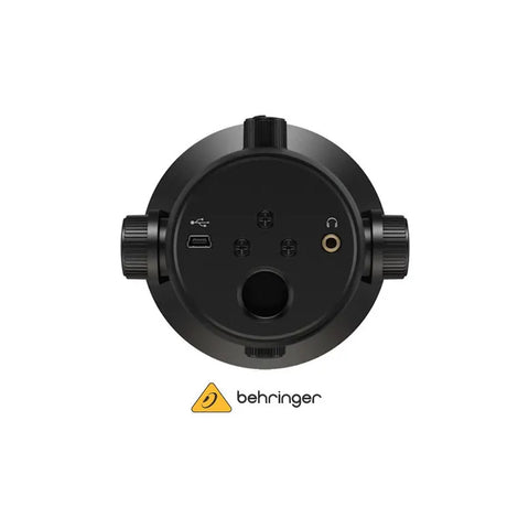 Microfono Behringer Bigfoot Usb Podcast Streaming Salida Aur Color Negro
