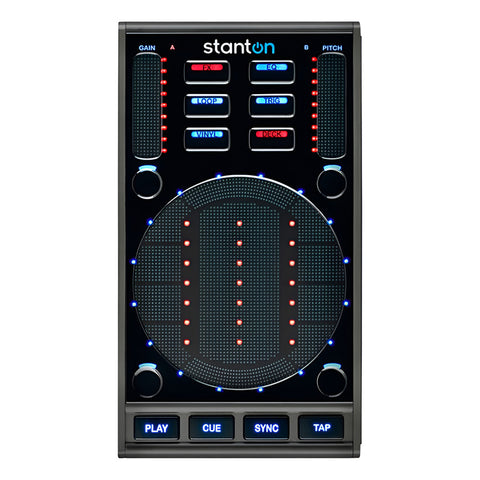 Controlador Ideal Para Software De Dj Stanton Scs3d Negro