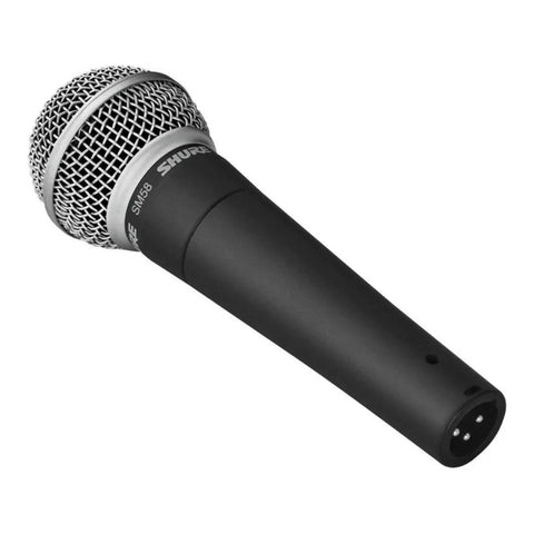 Micrófono Shure Sm Sm58 Gris Oscuro Color Gris Oscuro/plateado