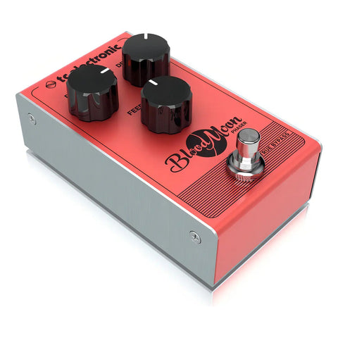 Pedal Phaser Tc Electronic Blood Moon Guitarra Eléctrica Rojo
