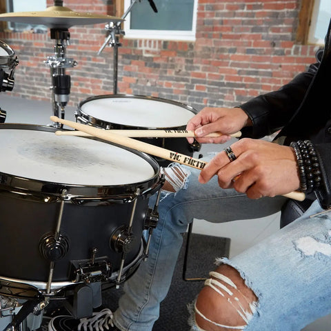 Baquetas 55a Longitud Extra Larga 17 PuLG Vic Firth Fs55a Madera