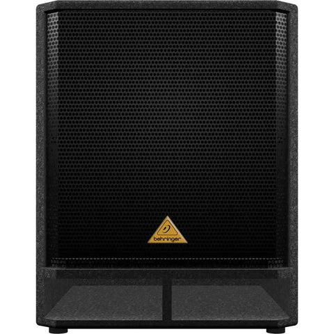 Bafle Bocina Subwoofer Behringer 18 Pulgadas Pasivo Vp1800s Negro