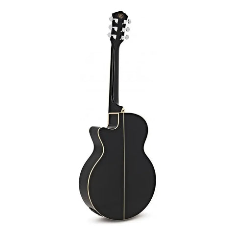 Guitarra Electroacústica Washburn Festival Ea10 Para Diestros Black Brillante Diestro