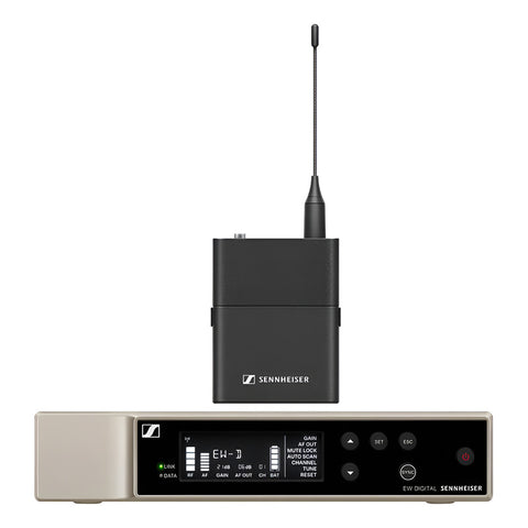 Sistema Inalámbrico Básico Sennheiser Ew-d Sk Base Set S17 Negro