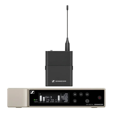 Sistema Inalámbrico Básico Sennheiser Ew-d Sk Base Set S17 Negro