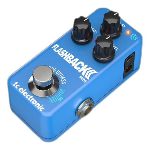Pedal Delay Ultracompacto Tc Electronic Flashback 2 Mini D Azul