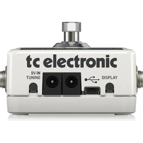 Pedal Afinador Guitarra Eléctrica Tc Electronic Polytune 3 Blanco