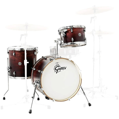 Bateria Gretsch Cc2-j483 Catalina Club Jazz 3 Pza Carmesi Bu Dark Cherry